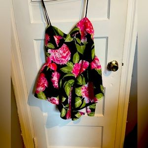 Babydoll with spaghetti straps